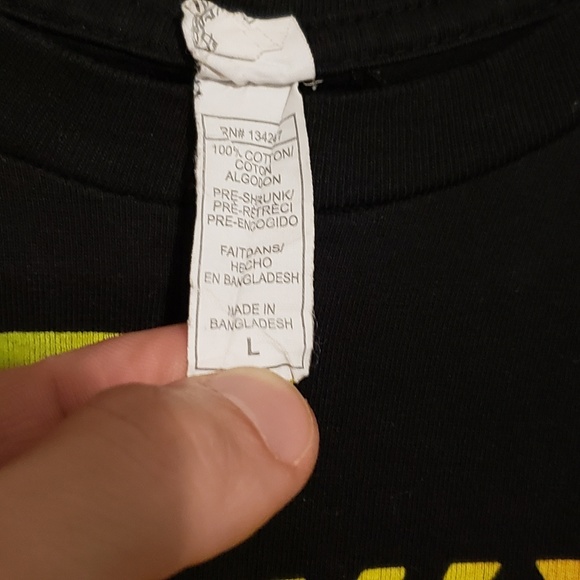 Wiz Khalifa Peace Sign Logo Rap Hip Hop L Shirt - Picture 3 of 6